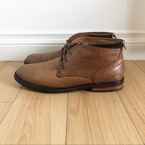 Cole Haan Ogden Stitch Chukka Boots Brown Size 10